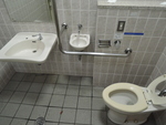 広島城　観光バス駐車場　公衆トイレ - 写真:2